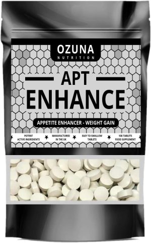 APT Enhance Appetite Enhancer Stimulant - Max Strength Appetite Boosting Pills - Proven Natural Formula - Helping You to Eat More & Gain Weight |...