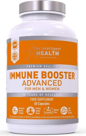 immune booster advanced 60 capsules premium quality nutritional supplement