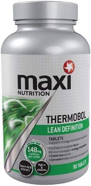 MAXIMUSCLE Thermobol, Metabolism Support Supplement, Contains Chromuim & Biotin, High in B Vitamins, Green Team Extract & Caffeine, 90 Tablets (1...