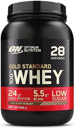 optimum nutrition gold standard 100 whey muscle building and recovery 45