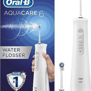 oral b aquacare 6 pro expert water flosser featuring oxyjet technology oral