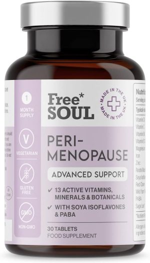 Perimenopause Supplements for Women | High Strength Support During Perimenopause - The Early Stage of Menopause | 1 Month Supply | Advanced Single...