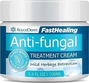 Roycederm Antifungal Cream, Jock Itch Cream, Anti Fungal Skin Cream, Powerful Ringworm Treatment for Humans, Fungal Cream for Skin, Jock Itch,...