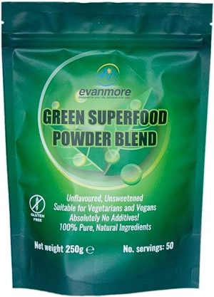Super Greens Powder Blend - Vitamin Mineral Nutrient Rich - Immune System & Energy Boost - Vegan Vegetarian Superfoods Supplement Alkaline 100%...