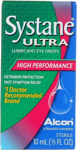 Systane Ultra High Performance Lubricant Eye Drops Alcon - 10Ml (Pack Of 3)