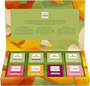 Taylors of Harrogate Assorted Green Teas and Fruit Infusions Selection Gift Box, 96 g (48 Tea Bags in Total)