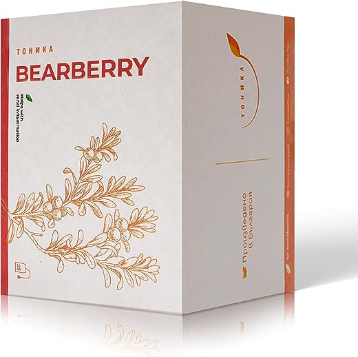 Tonika Tea - Bearberry tea | Urinary infection | Kidney stone prevention | Water retention - Uva Ursi tea | 25 Tea bags