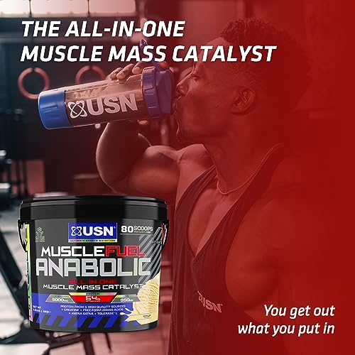 Usn Muscle Fuel Anabolic Chocolate All In One Protein Powder Shake 4kg Workout Boosting 7200