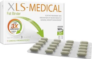 xls medical fat binder 60 tablets lower appetite reduce calorie intake