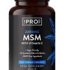 MSM Tablets 2200mg - 365 Vegan Tablets - for Improved Bone & Joint Health - MSM Supplement with 80g Vitamin C - for Normal Collagen Formation of...
