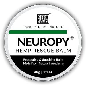 Neuropathy Nerve Relief Cream Treatment for Foot, Hands, Legs, Toes, Muscle & Joint Discomfort Relief - Natural Formula with Hemp Oil, Turmeric,...