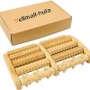Wellmall-hula Foot Massager Roller, Large Wooden Foot Roller for Plantar Fasciitis Relief - Foot Pain Relief Massage, Diabetic Neuropathy, Heel...